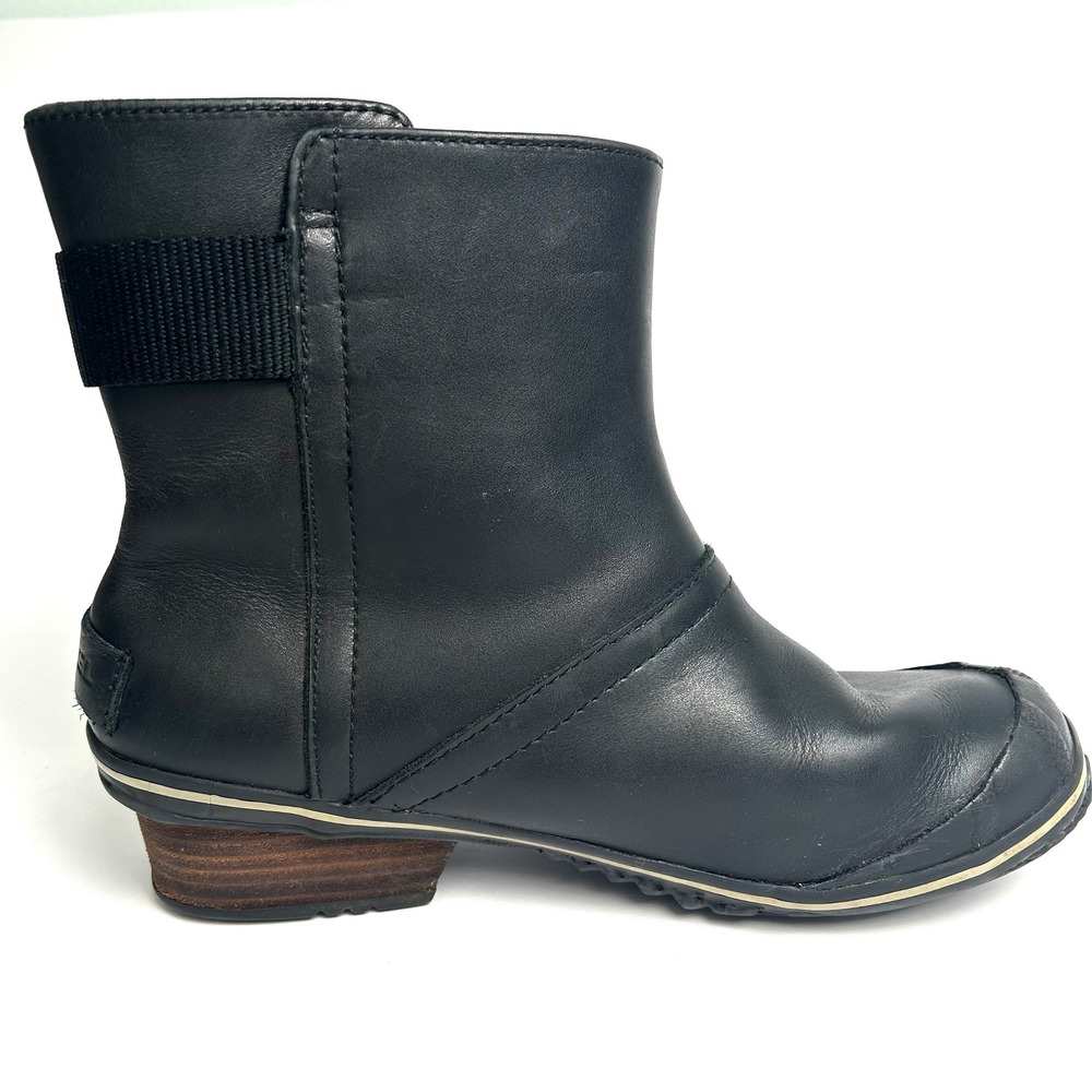 Sorel Black Ankle Boots